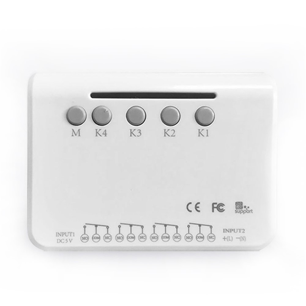 Wholesale SANT4CH 4 Channel DC5V WiFi Smart Light Switch Timer Relay Module APP Remote Control