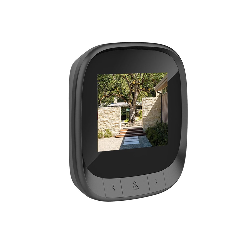 C16 2,4 Pulgadas Visor De Puerta Inteligente 90 Grados De Gran Angular Doorbell Recargable HD Digital Puerta Pregalea Cámara-9