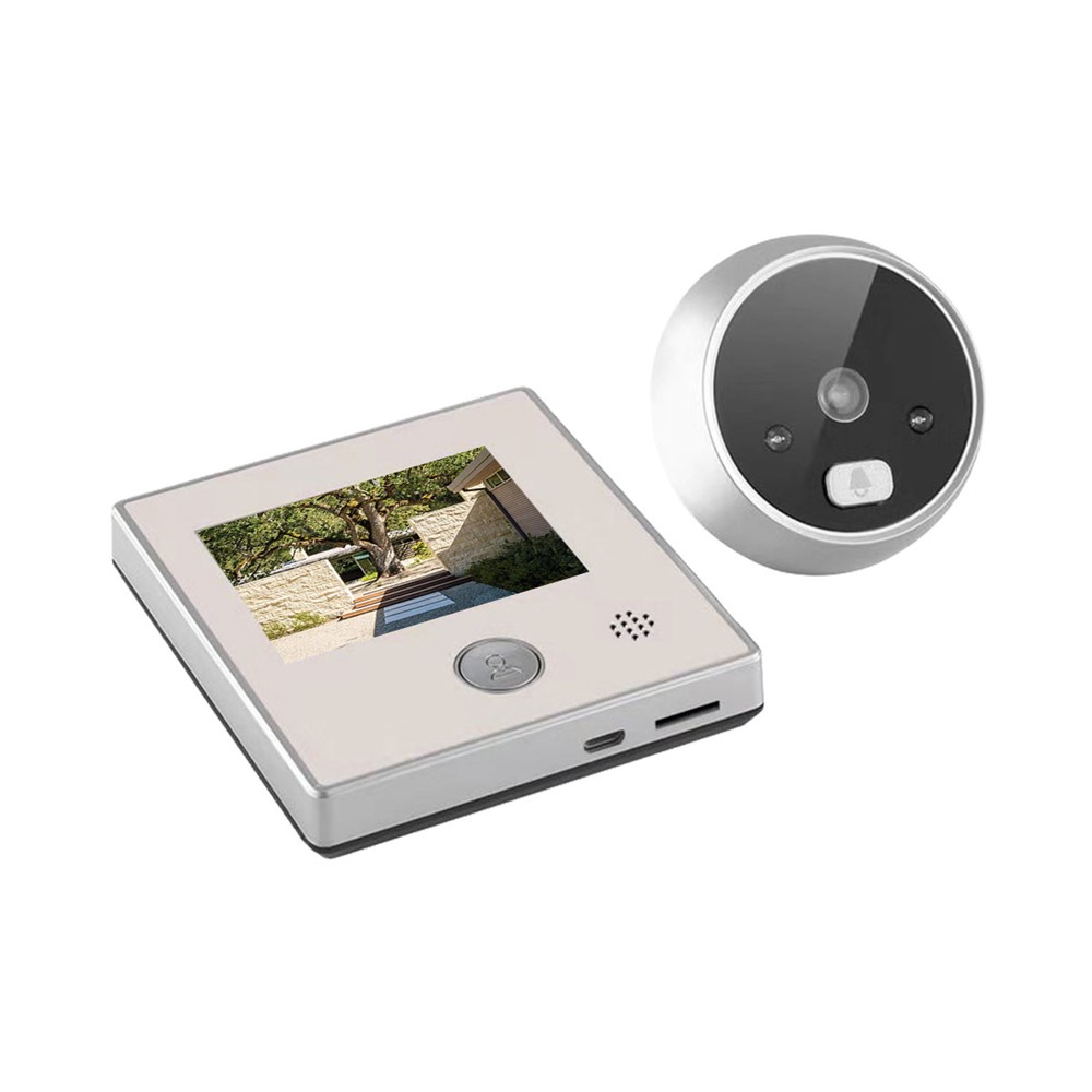 C17 2.8 inch LCD Digital Doorbell Camera 1080P Night Vision Viewer Electronic Video Door Bell Peephole-9