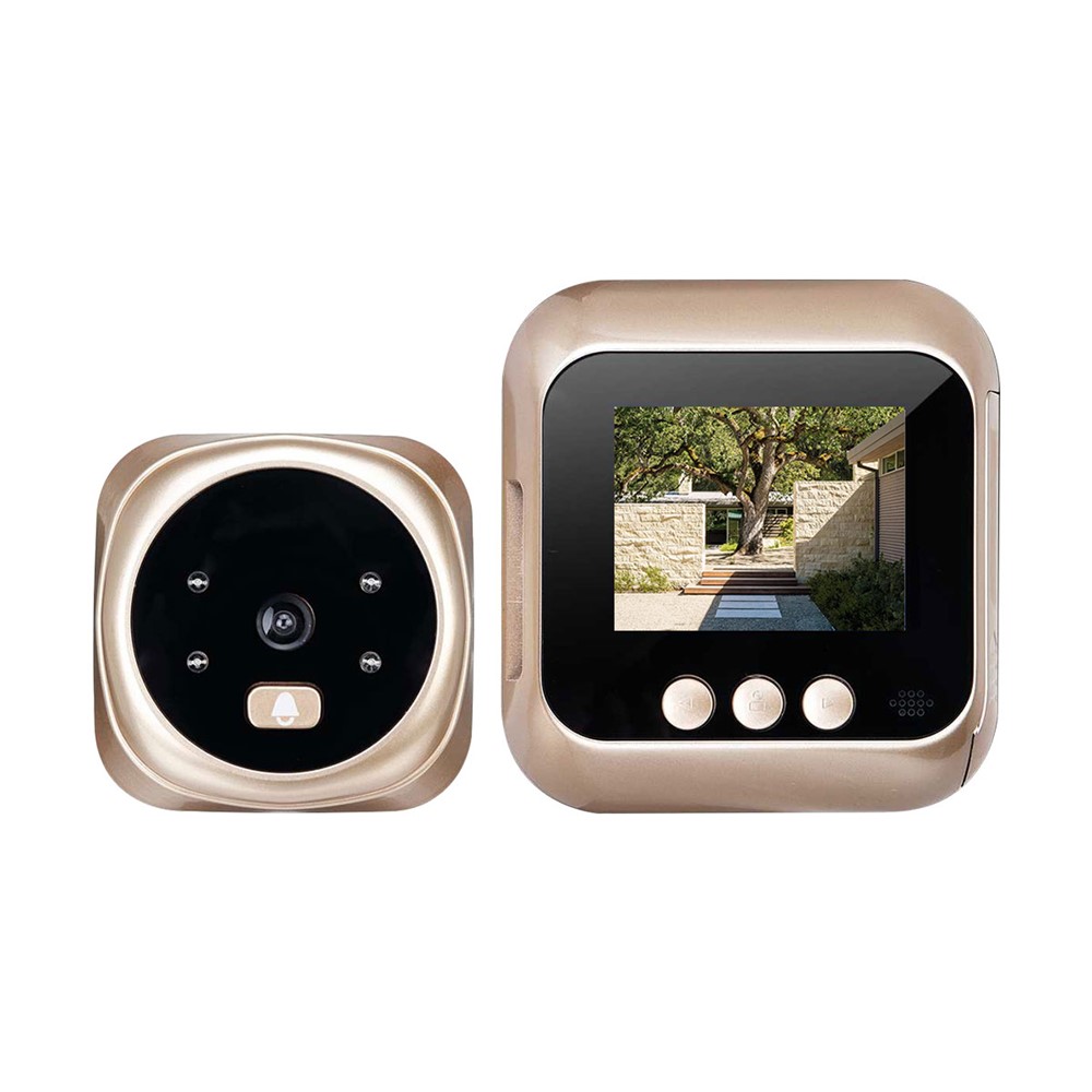 C11 2.4 inch LCD Screen HD 1080P Digital Doorbell Night Vision Electronic Peephole Door Camera Viewer-8