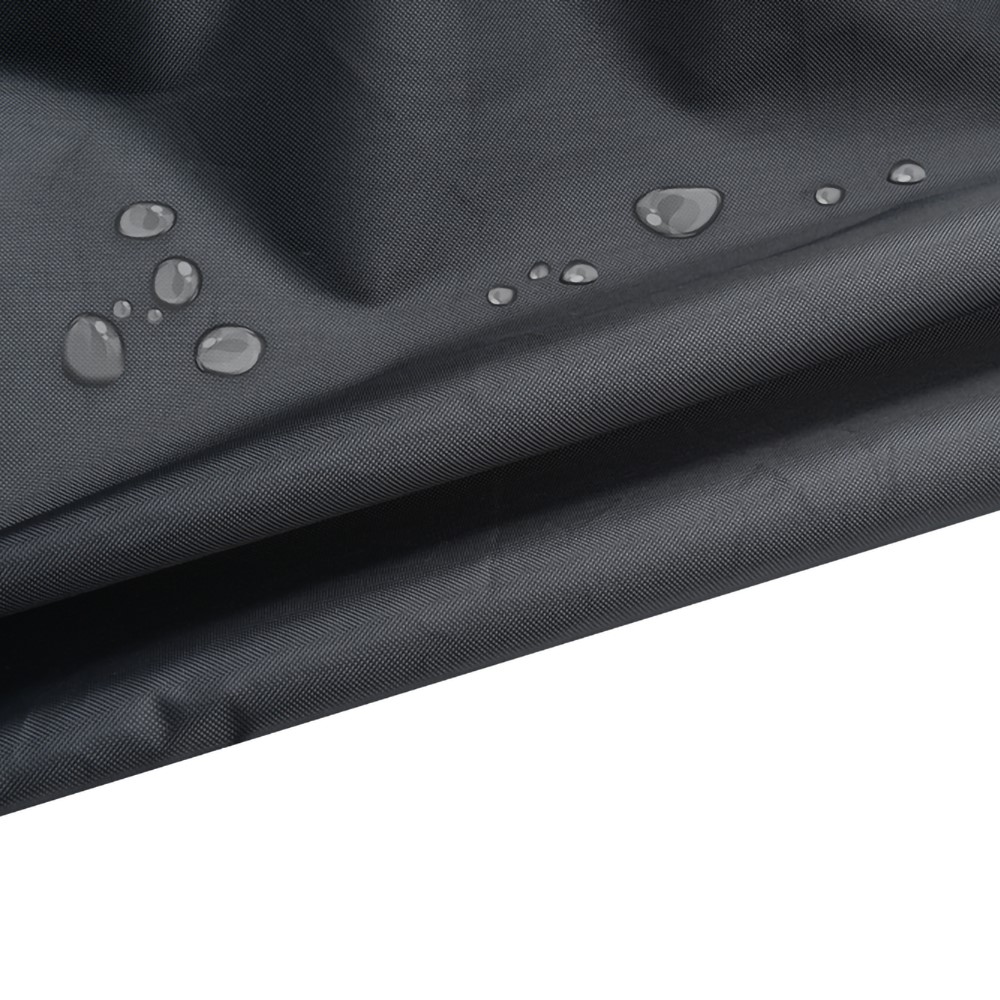 420D Oxford Cloth Patio Fire Pit Cover Protector Outdoor Waterproof Grill BBQ Stove Cover 77x31cm (30-inch)-4