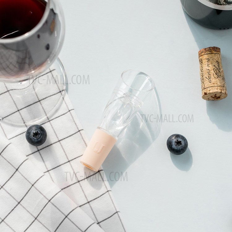 YOUPIN JORDAN & JUDY JJ-CD0160 BPA Free Red Wine Aerator Quick Decanter Wine Pourer Spout Cap (with FDA Certification)-4