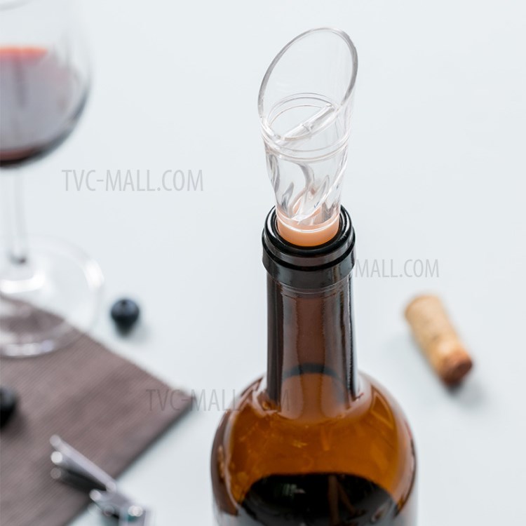 YOUPIN JORDAN & JUDY JJ-CD0160 BPA Free Red Wine Aerator Quick Decanter Wine Pourer Spout Cap (with FDA Certification)-5