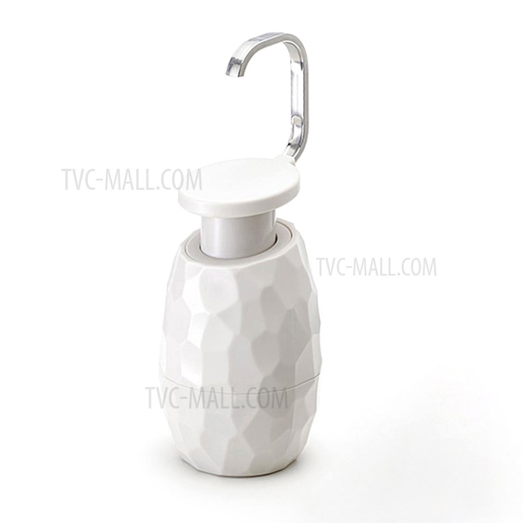 YOUPIN JORDAN & JUDY HO103 400ml One-hand Soap Foam Liquid Dispenser Facial Cleanser Bottle - Light Grey-1