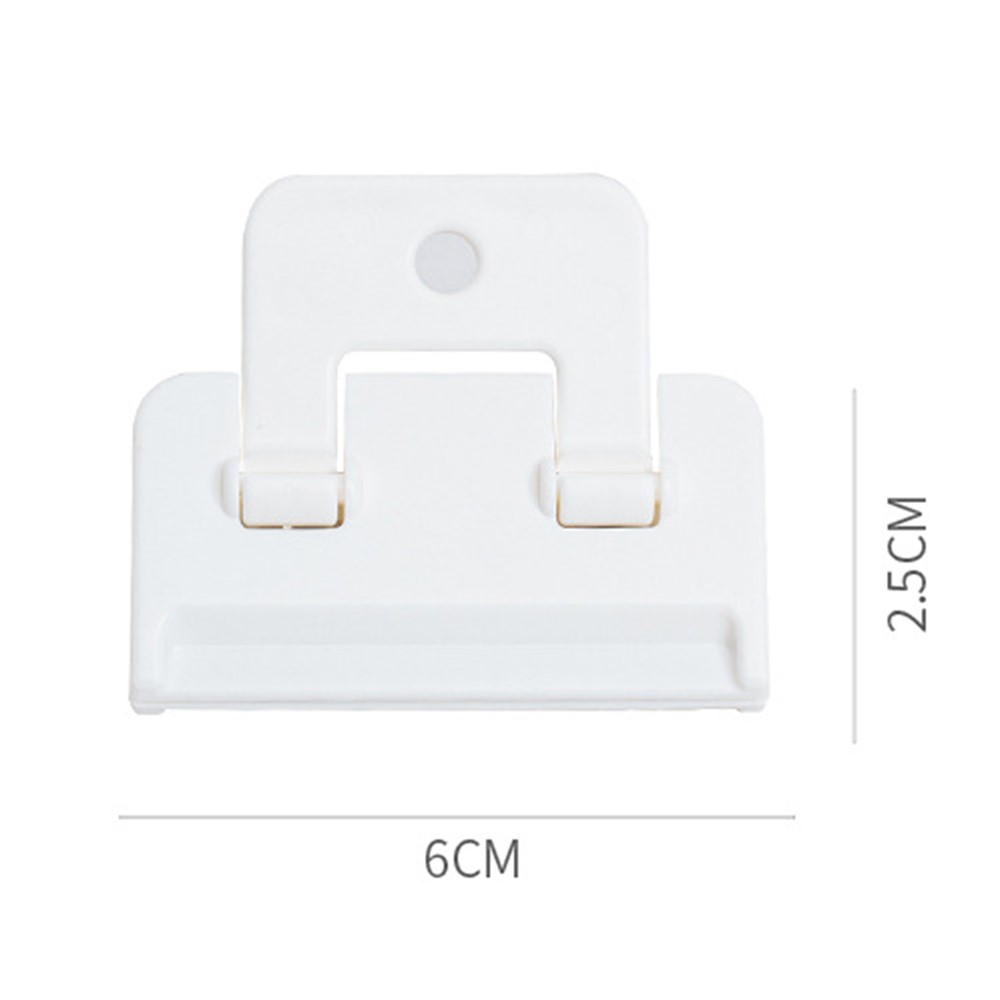 YM-6033 200Pcs Small Size Snack Package Bag Clips Food Packaging Bag ABS Clamps Sealing Tool with Hanging Hole-6