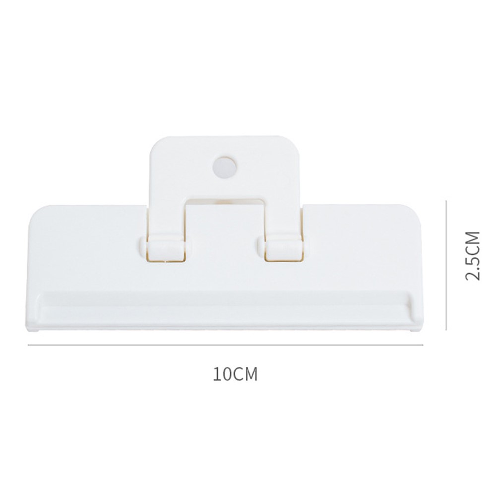 YM-6034 200Pcs Large Size Snack Bag Clip Food Packaging Bag ABS Sealing Clamp with Hanging Hole-6