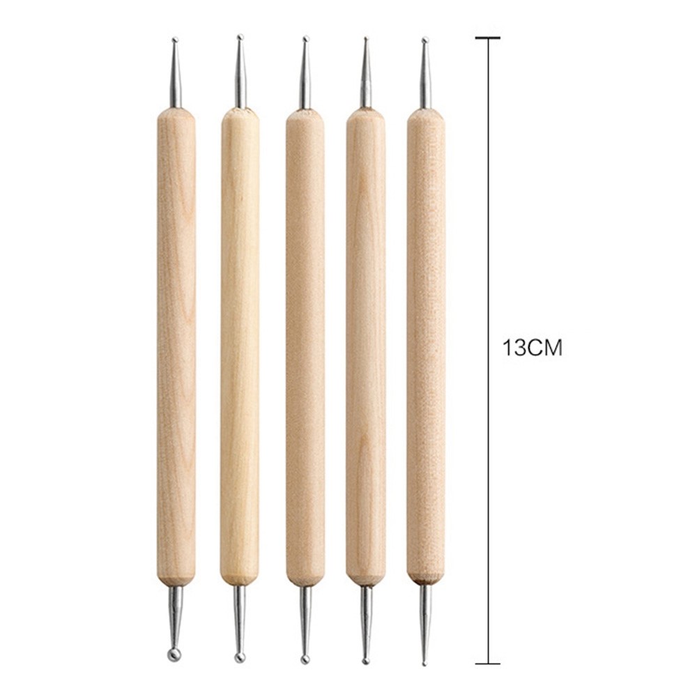 20122518 18PCS Pottery Tools Set Stone Plastic Clay Carving Knives Toys DIY Tools Dotting Pen-6