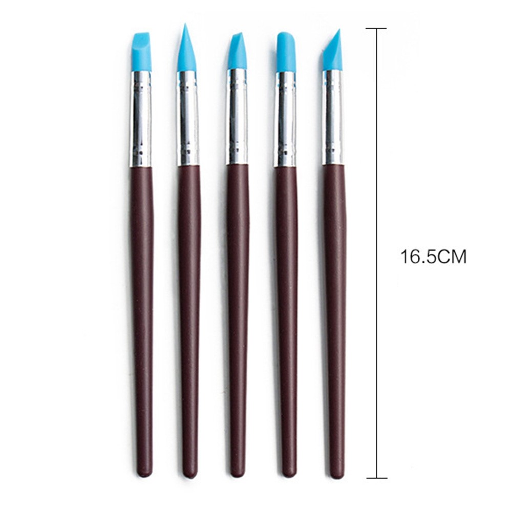 20122518 18PCS Pottery Tools Set Stone Plastic Clay Carving Knives Toys DIY Tools Dotting Pen-8