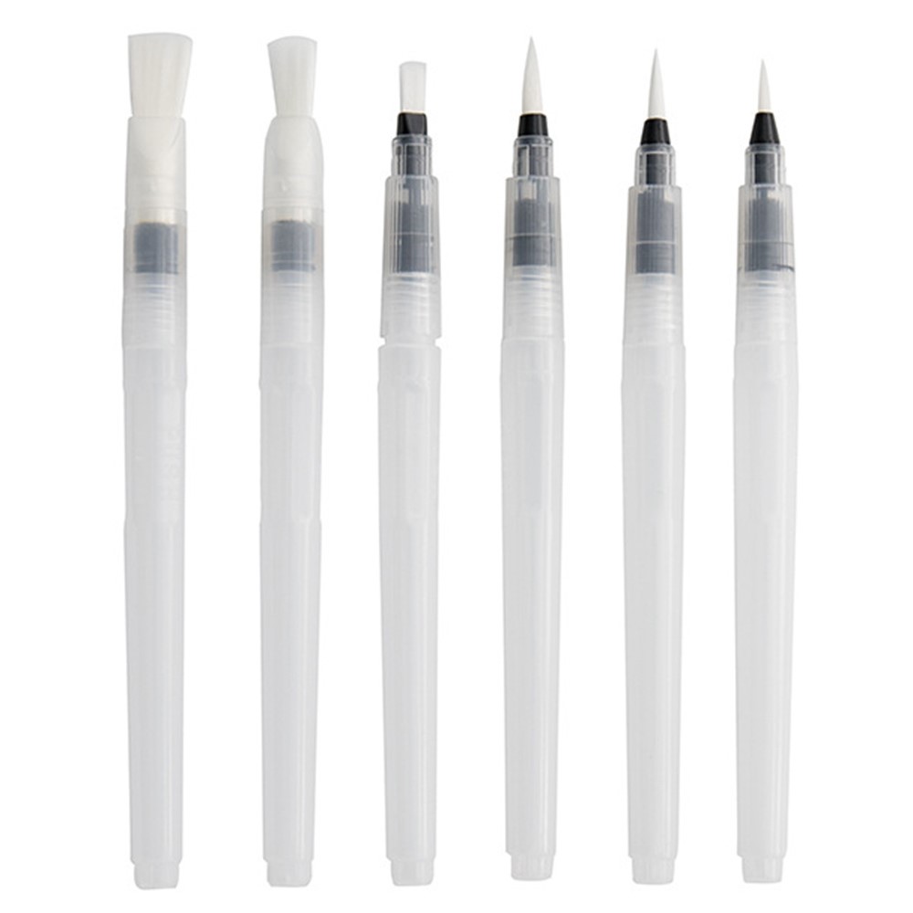 2102192 6PCS Student DIY Paintbrush Multipurpose Doodle Painting Brush Pen Set Ink Wash Painting Colored Brush-2