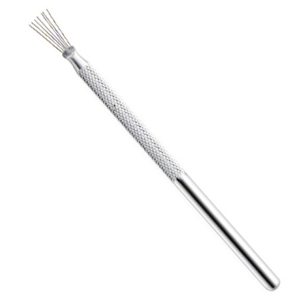 21072901 Feather Wire Texture Pottery Tool Pottery Texture Brush Polymer Clay Strong Wire Sculpting Modeling Tool-1