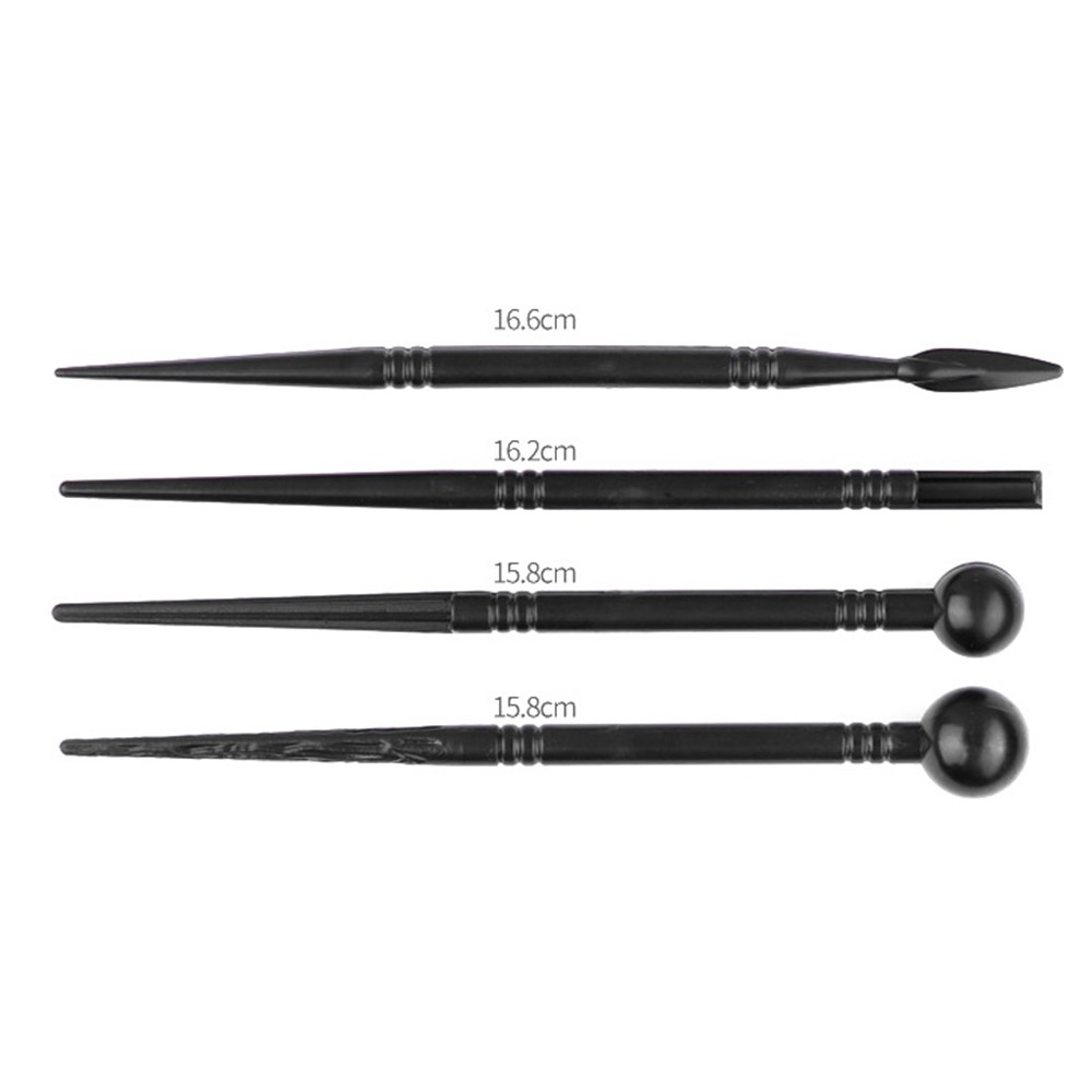 21031324 24PCS Pottery Tools Set Stone Plastic Clay Carving Knives Toys DIY Tools Dotting Pen-11