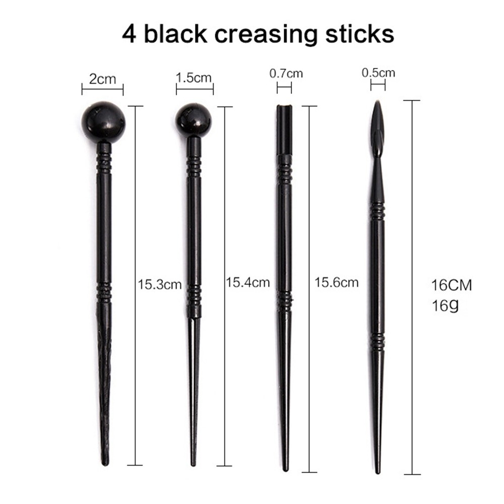 21120628 28PCS DIY Pottery Tools Kit Pottery Carving Knife Set Plastic Clay Pill Stick Silicone Oil Painting Brush-10