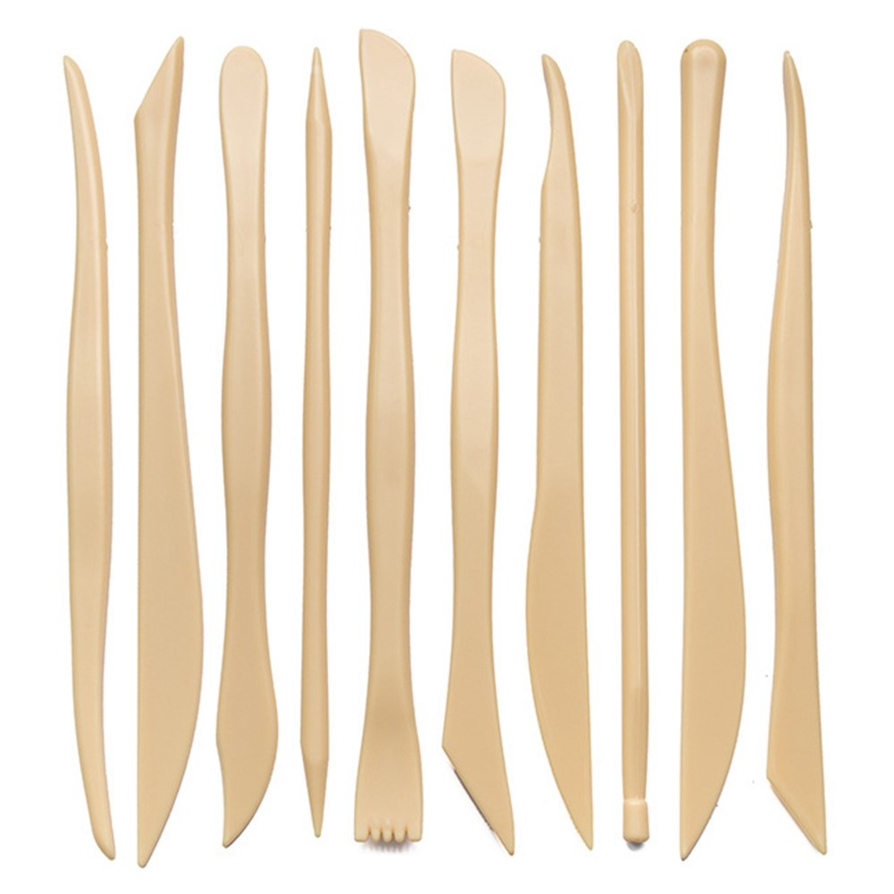 21102501 25PCS Clay Sculpture Tool Set Pottery Carving Knife Detail Needle Figure Transparent Acrylic Turntable-2