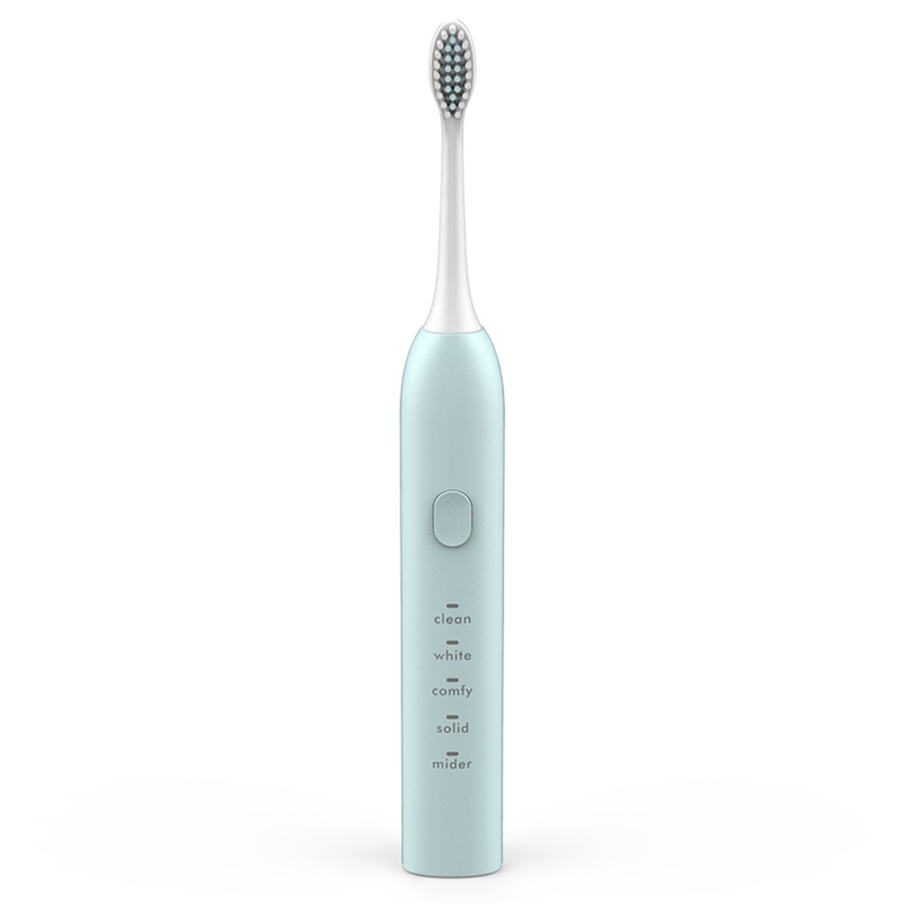 Sonic Electric Toothbrush USB Rechargeable Five Brushing Modes Automatic Tooth Brush - Blue