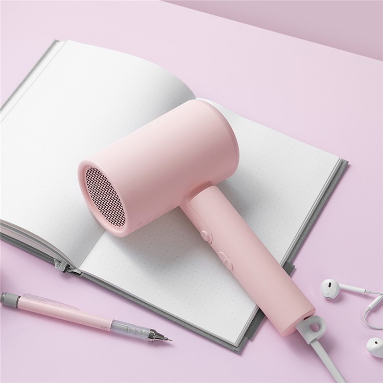 XIAOMI MIJIA H100 Negative Ion Portable Hair Dryer - Pink-1