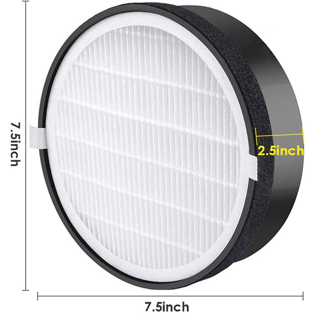 Substituição do Filtro HEPA Para Levoit LV-H132 / LV-H132-RF, Filtro de Limpeza de Carbono Ativado Filtro de Malha de Purificador de ar