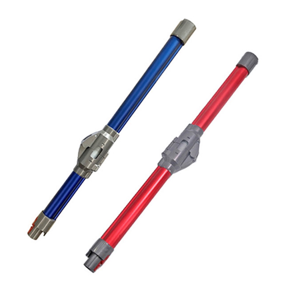 For Dyson V7 / V8 / V10 / V11 Vacuum Cleaner Foldable Extension Tube Aluminum Extension Pipe - Blue-8