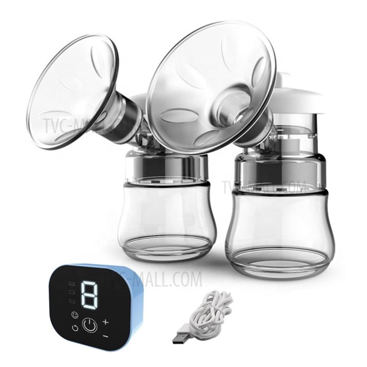 KIUIMI MC-907 Both Sides PP Electric Massage Mute Breast Pump-1