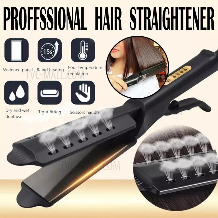 LEMONDA ZZ02 Hair Straightener Flat Iron Instant Heating 4 Level Adjustable Temperature - EU Plug-3