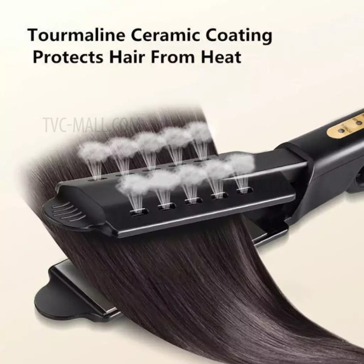 LEMONDA ZZ02 Hair Straightener Flat Iron Instant Heating 4 Level Adjustable Temperature - EU Plug-4