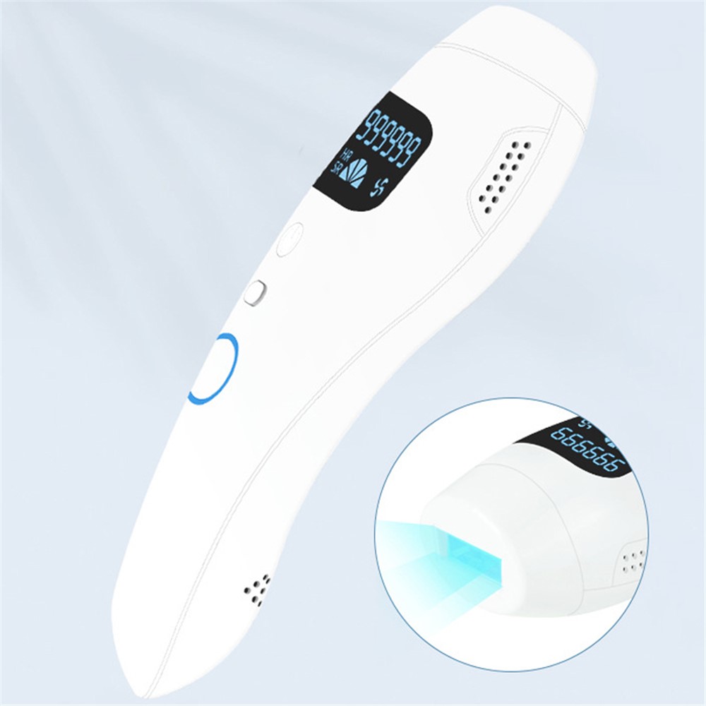 IPL Laser Hair Removal Device Electric Household Laser Hair Remover Auto Manual Dual Modes Adjustable with 5 Levels for Face Body - Japanese Plug-3