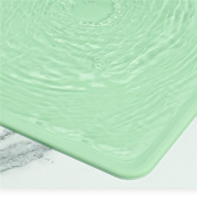 70x50cm de Assalto a Silicone Baking Pastral de Limpeza Fácil Para Massa de Rolagem (sem Certificação Bpa, Fda) - Verde-9