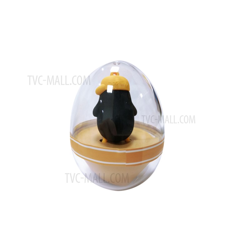 DDFAMILY Cute Animal Model Figure Toy Twisted Eggs Toys for Children - DD Penguin-3