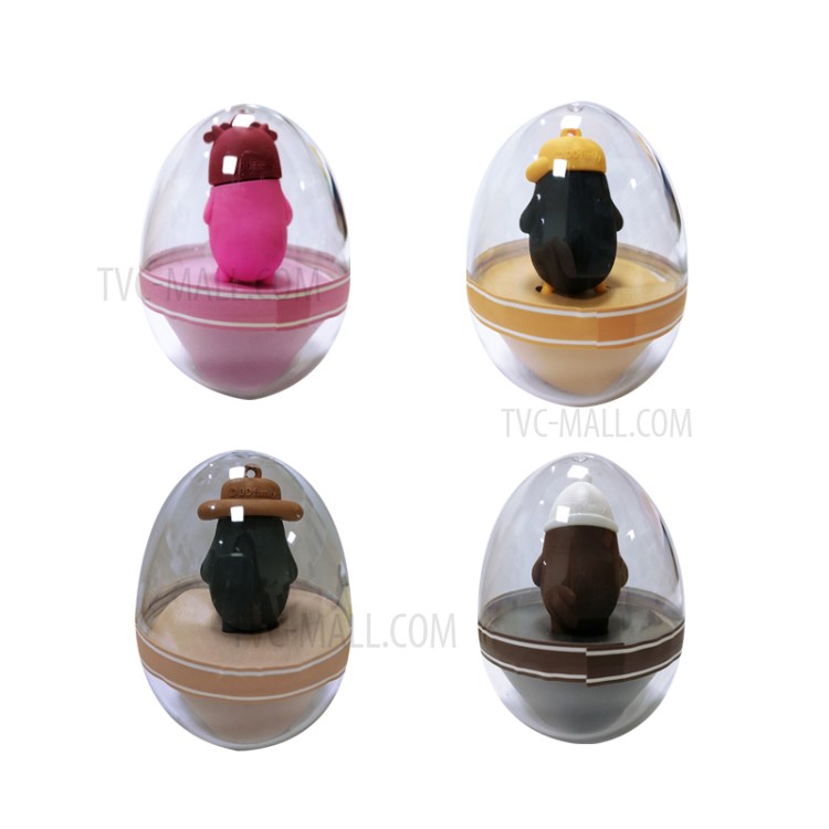 DDFAMILY Cute Animal Model Figure Toy Twisted Eggs Toys for Children - DD Penguin-9