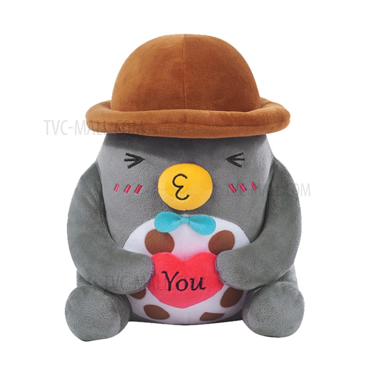 DDFAMILY Cute Animal Doll Soft Plush Toy Baby Gift - Grey-1