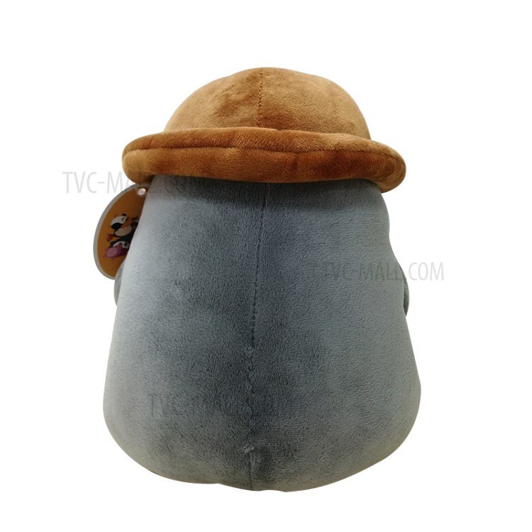 DDFAMILY Cute Animal Doll Soft Plush Toy Baby Gift - Grey-3