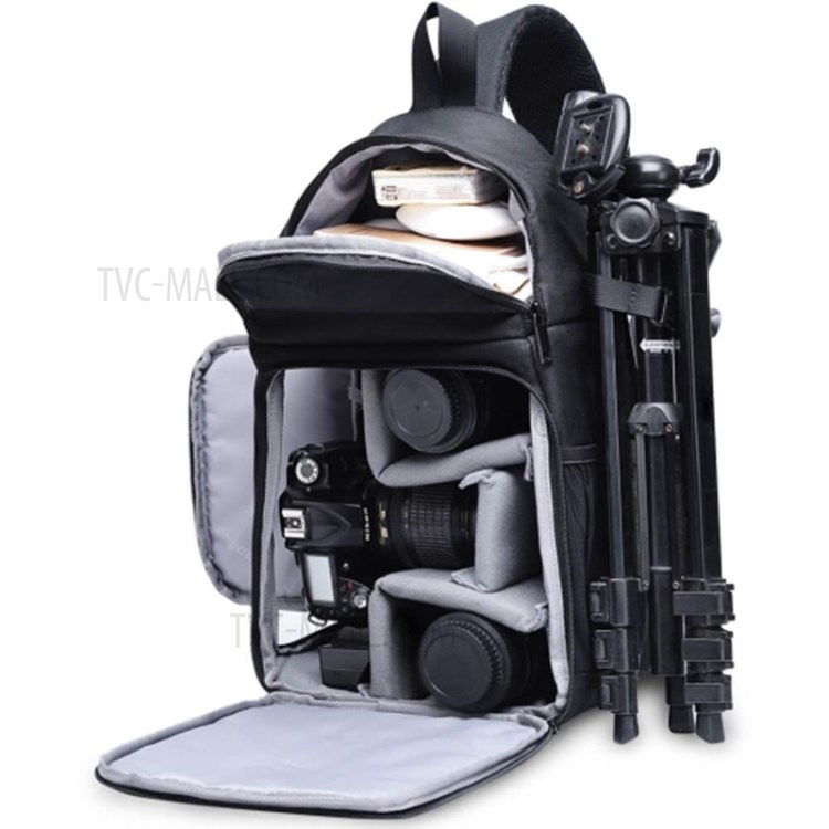 CADEN Large Capacity Waterproof Multi-function Camera Bag Photography Backpack-2