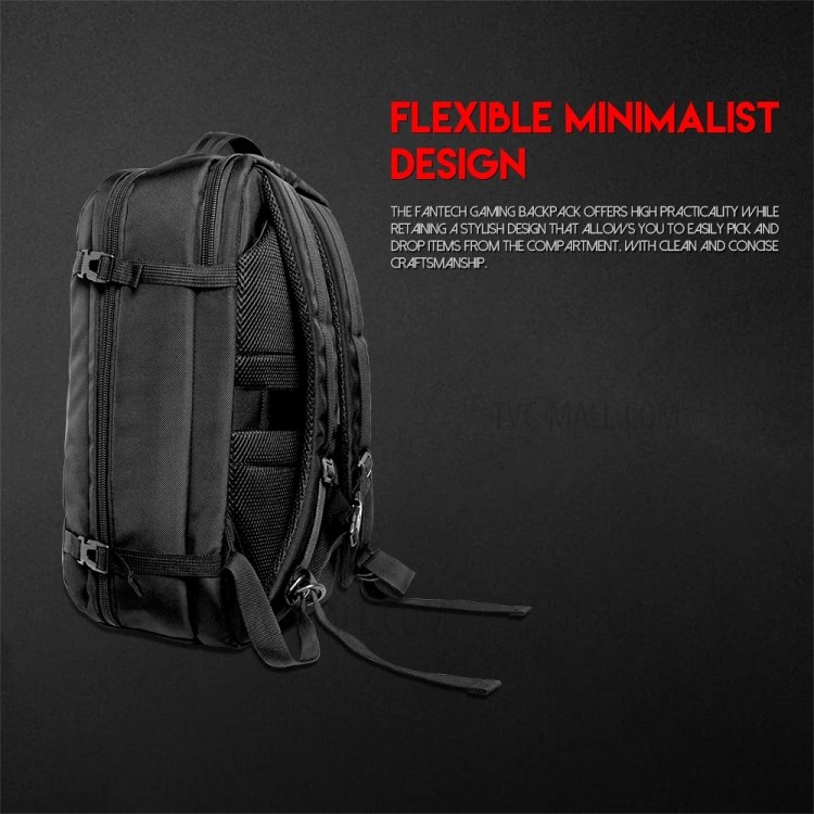 FANTECG BG-983SE Waterproof Large Travel Backpack Laptop Backpack School Business Gaming Computer Backpack for Boys and Girls-4