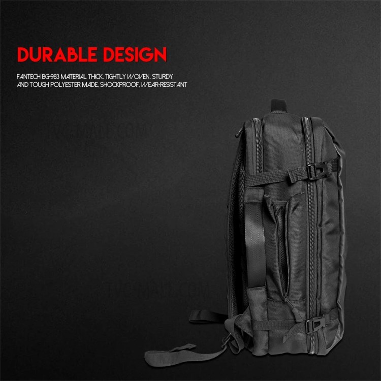 FANTECG BG-983SE Waterproof Large Travel Backpack Laptop Backpack School Business Gaming Computer Backpack for Boys and Girls-6
