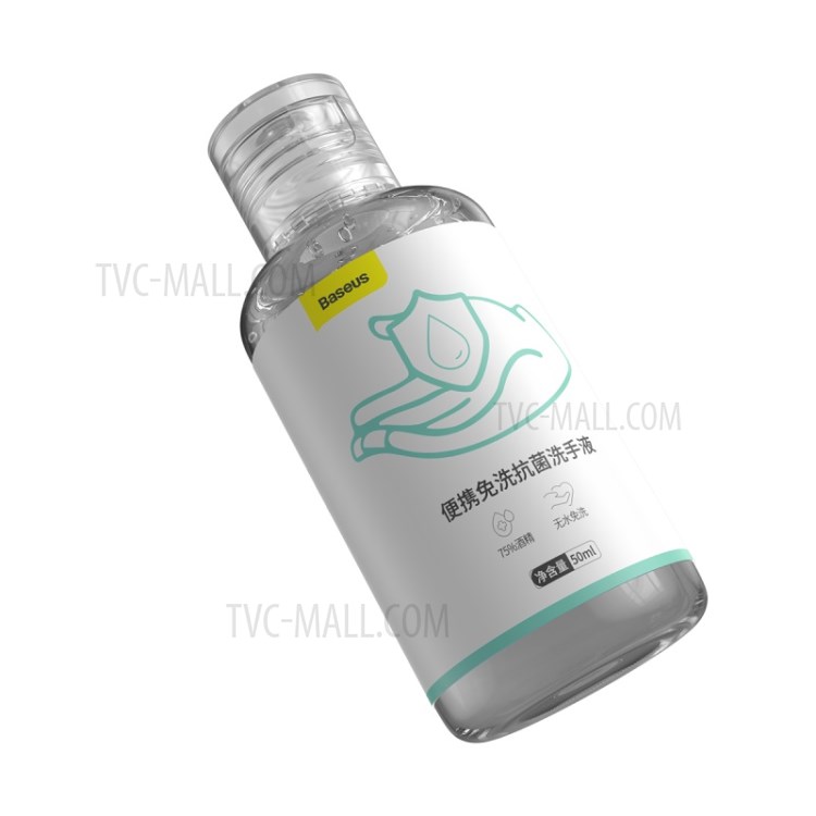 BASEUS 50ml Portátil Mano Antibacterial Gel Desinfectante 75% De Alcohol Sin Lavado-11