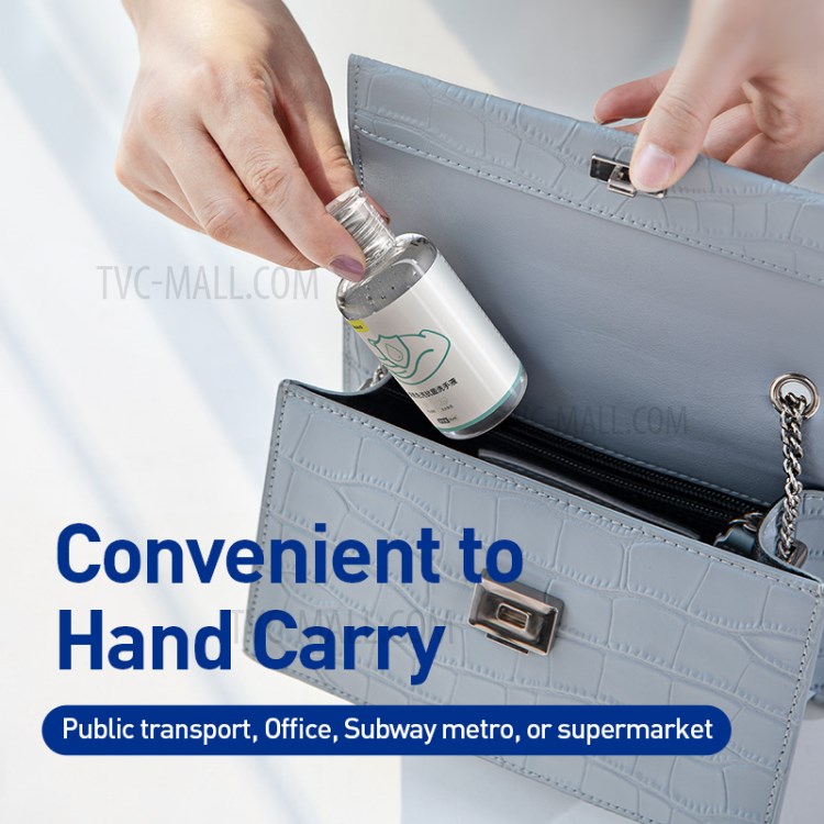 BASEUS 50ml Portátil Mano Antibacterial Gel Desinfectante 75% De Alcohol Sin Lavado-4