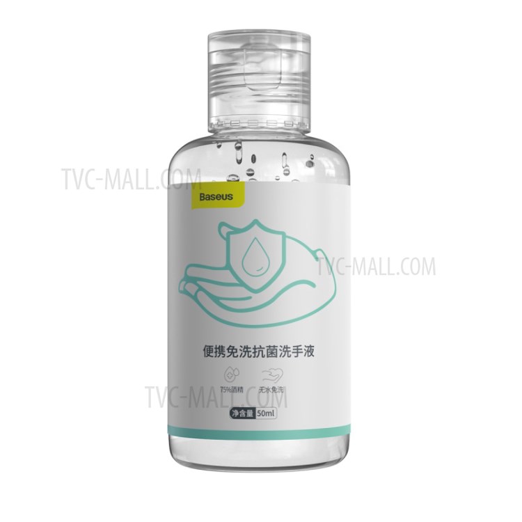 BASEUS 50ml Portátil Mano Antibacterial Gel Desinfectante 75% De Alcohol Sin Lavado-7