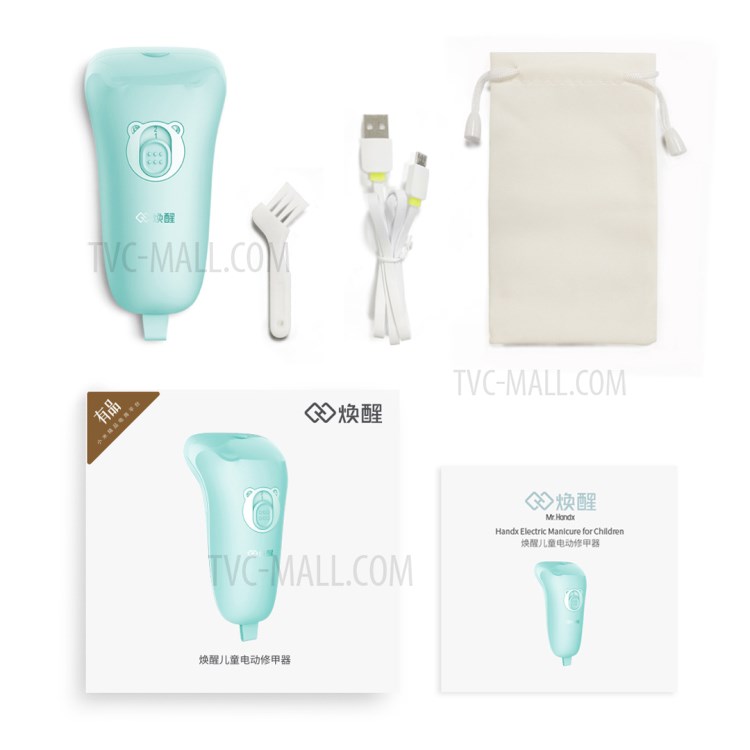 XIAOMI YOUPIN Huanxing HFN1 Electric Nail Clipper Cutter Safe Baby Nail Trimmer Kids Infant Nail Care-9