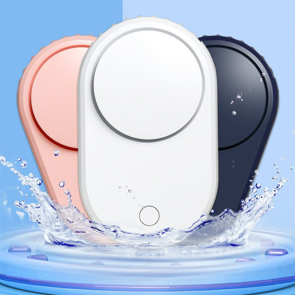 Portable Handheld Fan Electric Mini Summer Cooler with DIY Sticker Paper - Pink-6