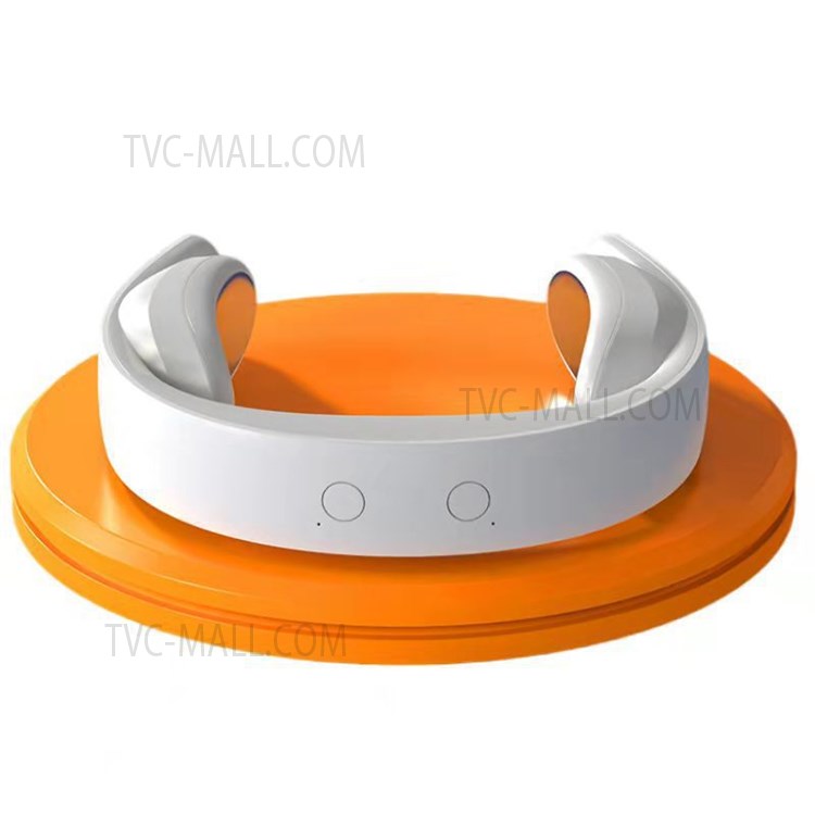4800mAh Leafless Hanging Neck Fan Heating Cooling Instrument Air Cooler Low-Noise Neck-Mounted Fan-1