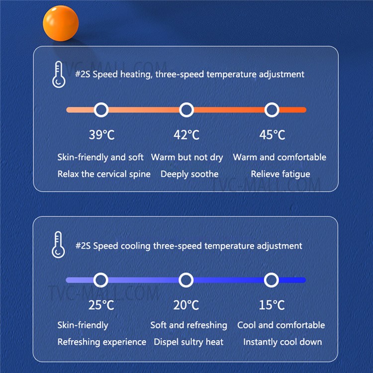 4800mAh Leafless Hanging Neck Fan Heating Cooling Instrument Air Cooler Low-Noise Neck-Mounted Fan-5