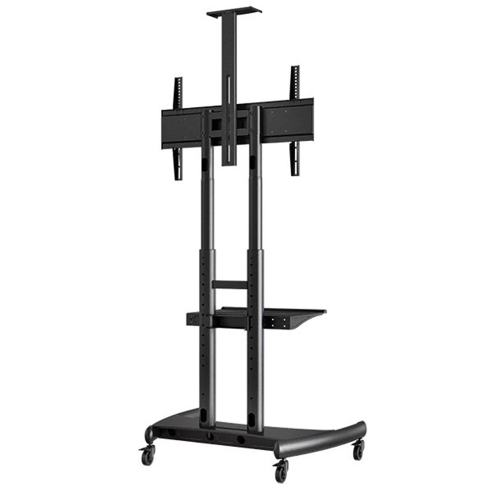 NORTH BAYOU AVA1800-70-1P 55-80 Inch Free Lifting TV Stand, Mobile TV Cart with Camera AV Shelf, Max VESA 800*500mm-2