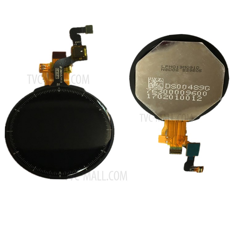 OEM LCD Screen and Digitizer Assembly Part for Huami Amazfit Smart Watch 2