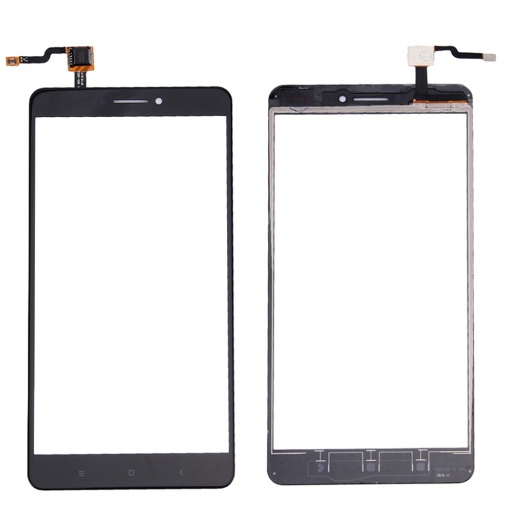 Non-OEM But High Quality Touch Digitizer Screen Glass Part for Xiaomi Mi Max 1 - Black-1