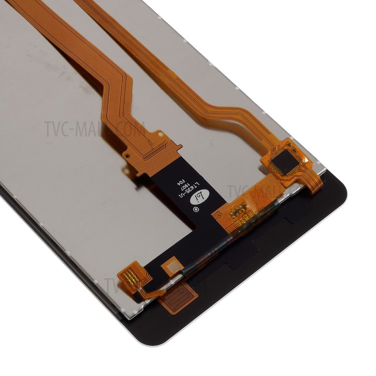 LCD Screen and Digitizer Assembly Spare Part for Oppo A35 - White-3