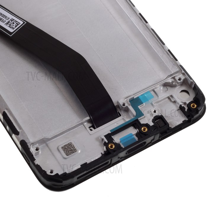 Assemblaggio di Schermo LCD OEM e Digitalizzatore Con Alloggiamento Anteriore Per Xiaomi Redmi 8/8A - Nero