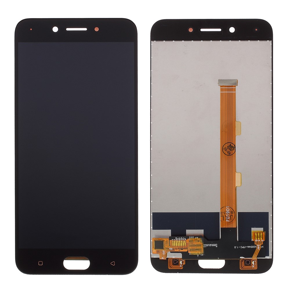 LCD Screen and Digitizer Assembly Part for OPPO A77/F3 - Black-1