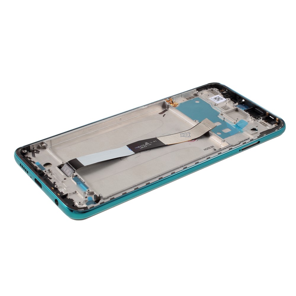 OEM LCD Screen and Digitizer Assembly + Frame Repair Part for Xiaomi Redmi Note 9S - Blue-4