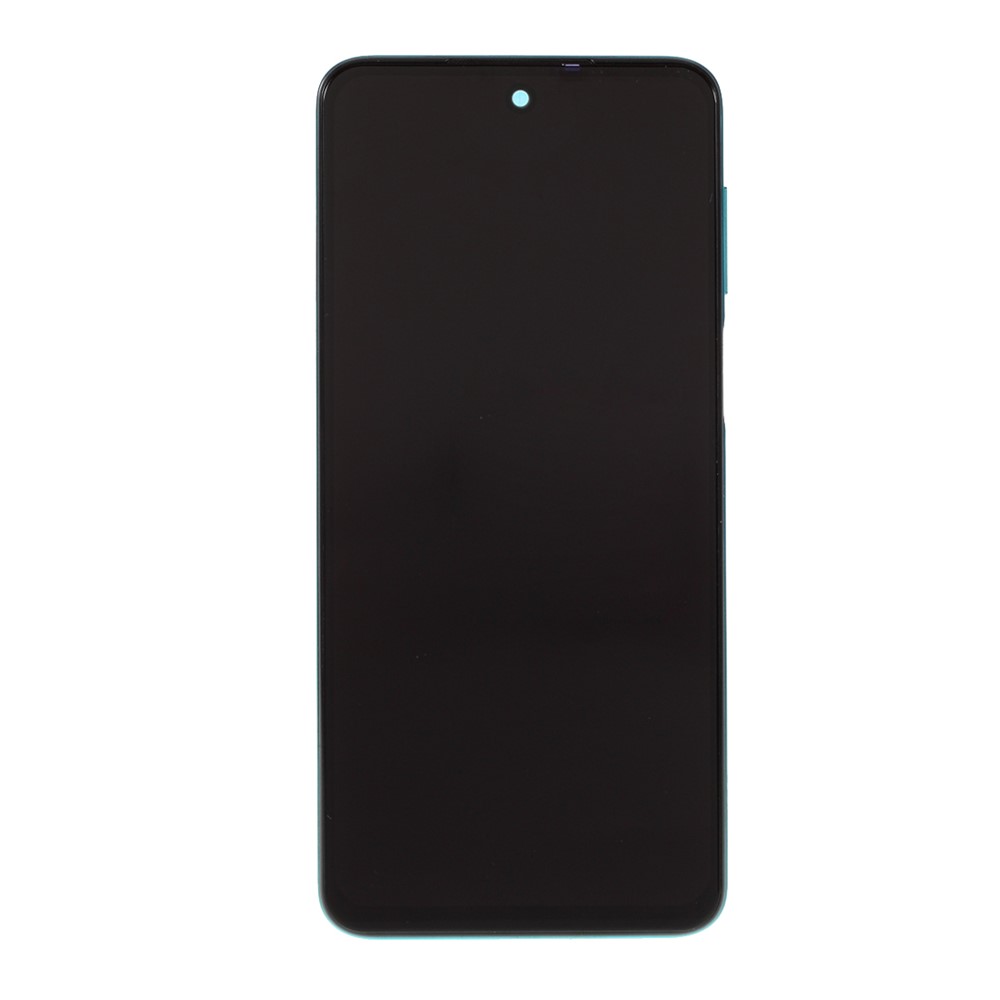 OEM LCD Screen and Digitizer Assembly + Frame Repair Part for Xiaomi Redmi Note 9S - Blue-6