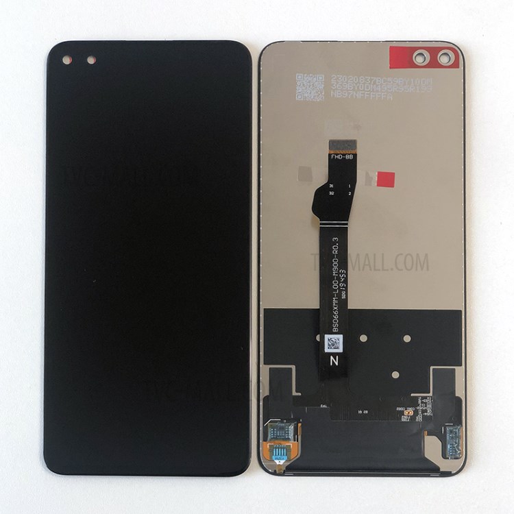 Tela LCD E Digitalizador De Montagem (sem Logotipo) Para Huawei Honra Vista 30 Version / V30 / Nova 6 4G-1