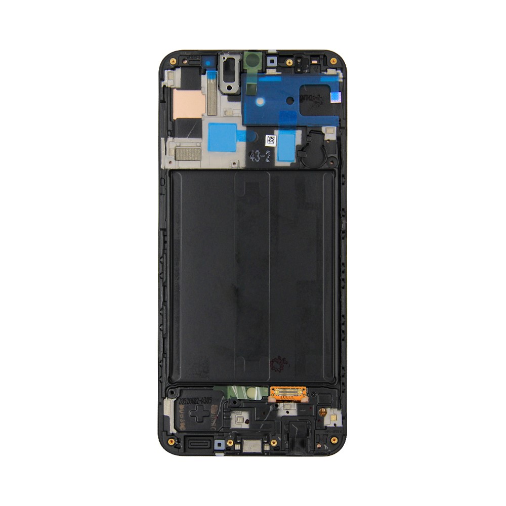 Ecrã LCD E Digitalizador Montagem + Quadro (sem Logotipo) OEM Para Samsung Galaxy A30 A305 SM-A305F - Preto-3